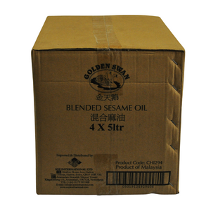 4 x 5ltr (20ltr) Blended Sesame Oil by Golden Swan