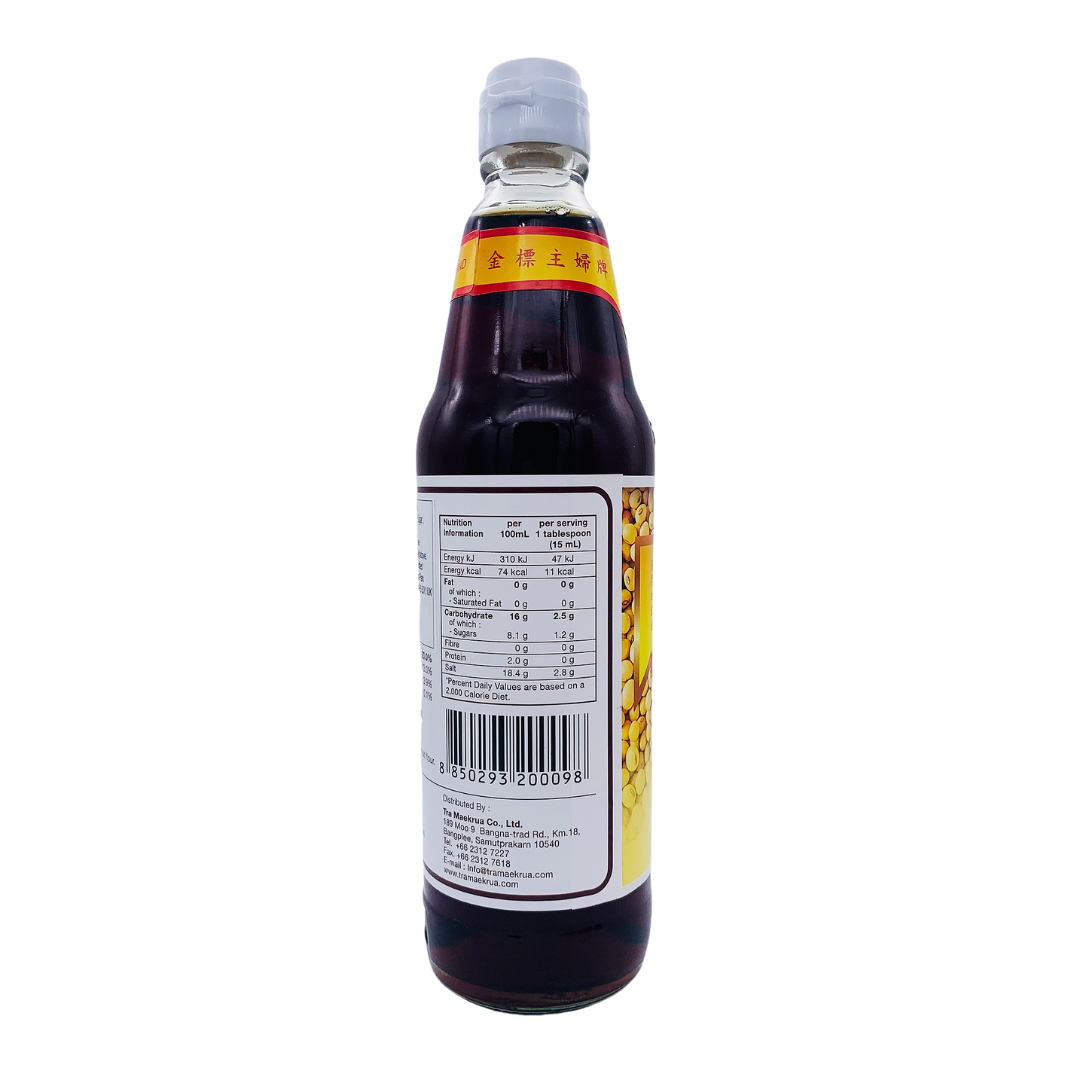 Gold Label No. 1 Thin Soya Sauce (Yellow Label) 700ml by Maekrua