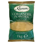 Coriander Powder (Dhaniya) 1kg Bag by Khanum