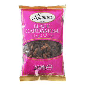 Black Cardamom 200g by Khanum