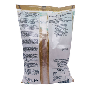 Coriander Powder (Dhaniya) 1kg Bag by Khanum