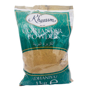 Coriander Powder (Dhaniya) 1kg Bag by Khanum