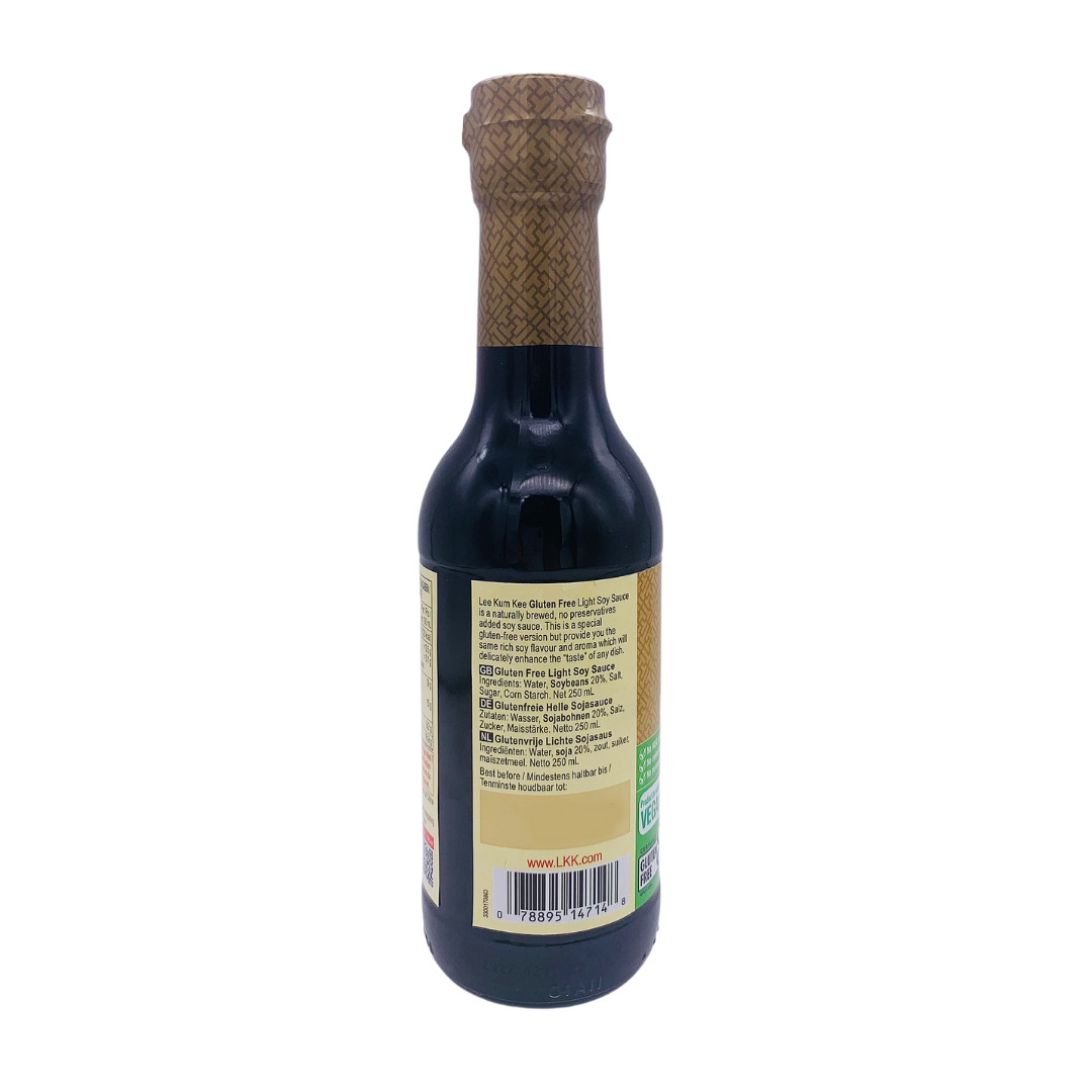 Gluten Free Light Soy Sauce 250ml by Lee Kum Kee