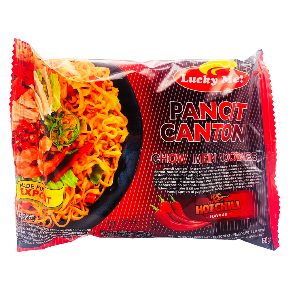 Instant Noodle Pancit Canton Hot Chilli Flavour 60g by Lucky Me!