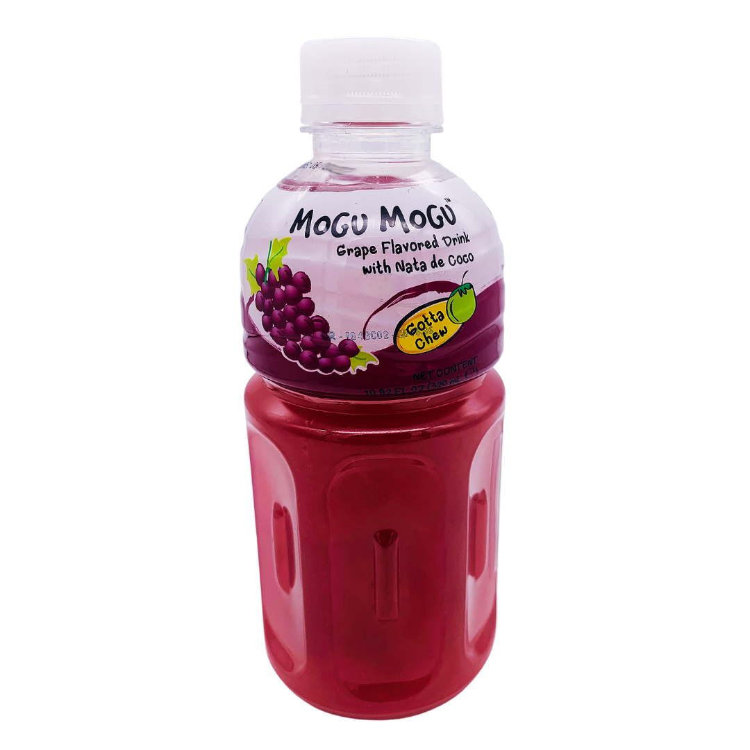 Grape Flavour Nata De Coco Drink 320ml by Mogu Mogu