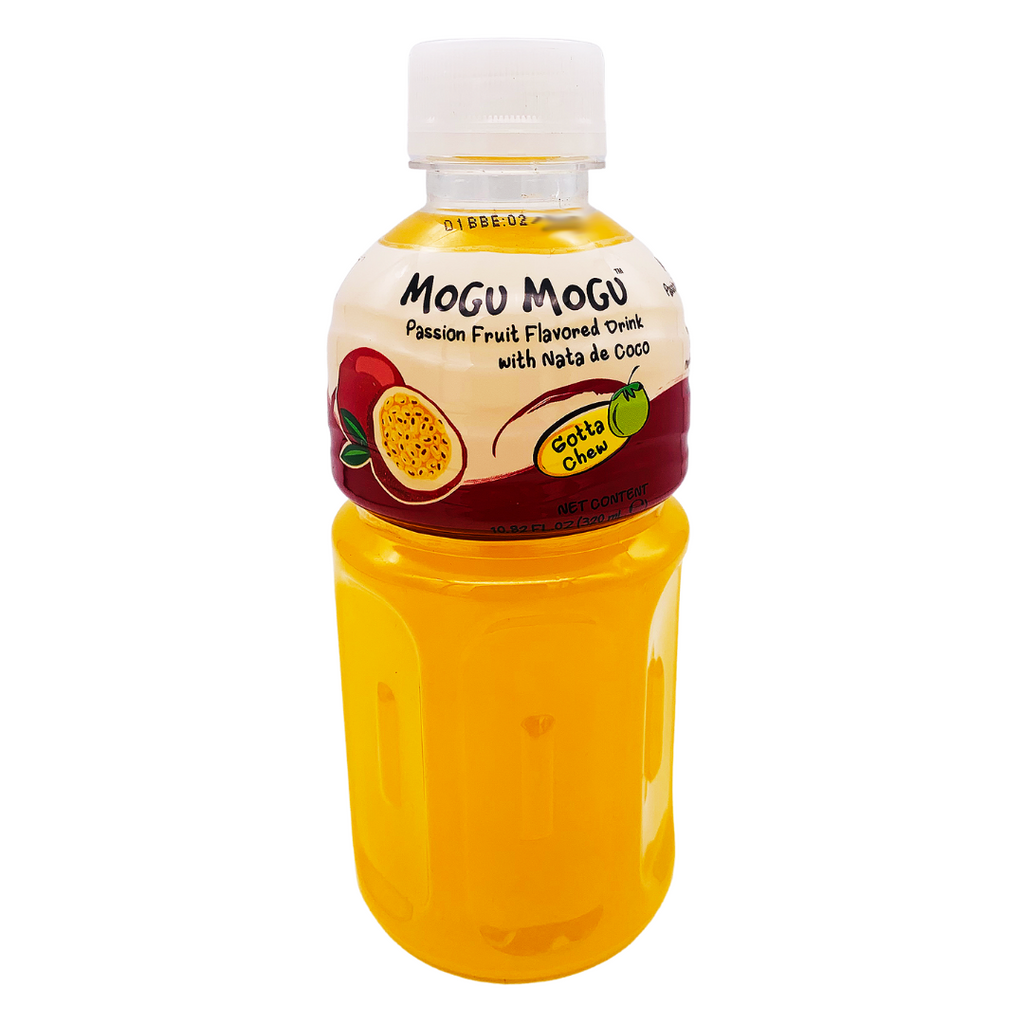 Passion Fruit Flavour Nata De Coco Drink 320ml by Mogu Mogu