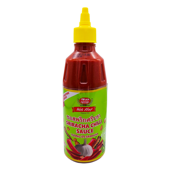 Sriracha Chilli Sauce 445g Squeezy Bottle by Woh Hup – Thai Food Online ...