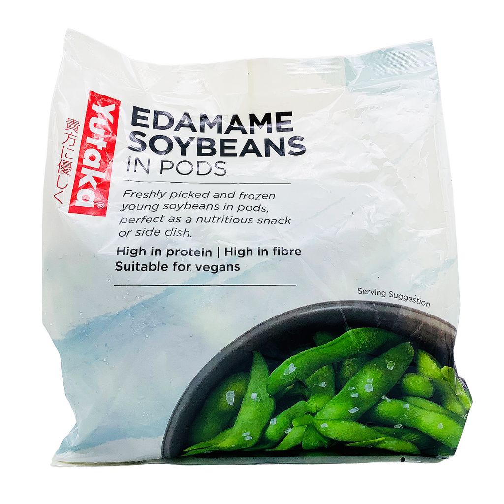 Frozen Edamame Beans Soybean with Pod 500g by Yutaka